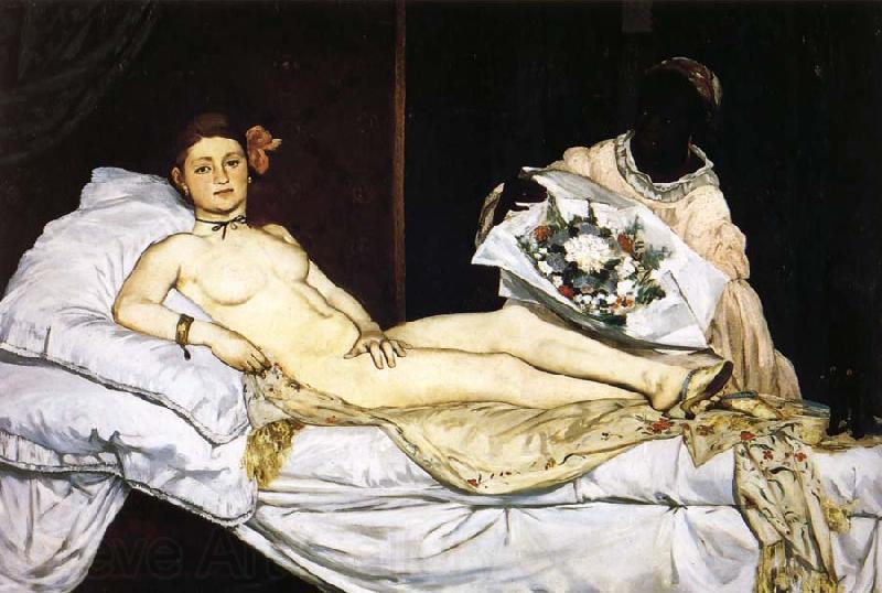 Edouard Manet Olympia Spain oil painting art